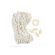 Peak Dale Macrame Plant Hanging Kit, Build your own Beautiful Cotton Plant Hanging
