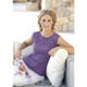 Women Boat Neck Top Knitting Pattern | Sirdar Cotton DK 7083 | Digital Download - Main Image