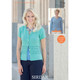 Women Cardigan Knitting Pattern | Sirdar Cotton DK 7736 | Digital Download - Main Image