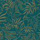 Sunshine Soul Create Joy Project Moda Fabric | 8449-43M Leaf it to Me Leaves, Jadeite Metallic
