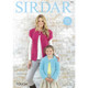 Ladies and Girls Cardigans Knitting Pattern | Sirdar Touch Super Chunky 7920 | Digital Download - Main Image