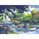 Royal & Langnickel | Painting by Numbers | A3 Kits | Boating on the River