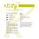 Kitty Striped Jumper with Short Puff Sleeves Knitting Pattern | WYS ColourLab DK Knitting Yarn DBP0196 | Digital Download - Pattern Information