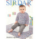 Baby Boy's Sweater and Blanket Knitting Pattern | Sirdar Snuggly Squishy 4855 | Digital Download - Main Image