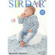 Baby Sweater and Blanket Knitting Pattern | Sirdar Snuggly Squishy 4852 | Digital Download - Main Image
