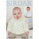 Baby's Jumper and Sweater Knitting Pattern | Sirdar Snuggly Snowflake Chunky 4696 | Digital Download - Main Image