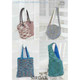 Bags Knitting Pattern | Sirdar Cotton Prints DK & Cotton DK 7770 | Digital Download - Main Image