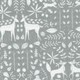 Nocturnal Gingiber Moda Fabric | 48334-20 Fauna Raincloud