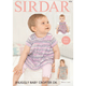 Baby and Girls' Dresses Knitting Pattern | Sirdar Snuggly Baby Crofter DK 4754 | Digital Download - Main Image