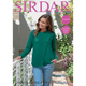 Women's Jacket Knitting Pattern | Sirdar Country Style 4 Ply 7994 | Digital Download - Main Image