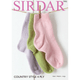 Men & Women's Socks Knitting Pattern | Sirdar Country Style 4 Ply 7993 | Digital Download - Main Image