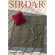 Cushion Covers Knitting Pattern | Sirdar Harrap Tweed Chunky 7846 | Digital Download - Main Image
