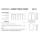 Woman's Cardigans Knitting Pattern | Sirdar Harrap Tweed Chunky 8015 | Digital Download - Pattern Information