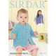 Babies and Girls Cardigan Knitting Pattern | Sirdar Snuggly Tutti Frutti 4736 | Digital Download - Main Image
