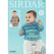 Baby and Boys Sweaters Knitting Pattern | Sirdar Flurry 4767 | Digital Download - Main Image