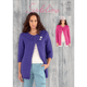 Woman's Jacket Knitting Pattern | Sirdar Sublime Lola 6125 | Digital Download - Main Image