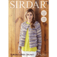 Woman's Cardigans Knitting Pattern | Sirdar Tundra Super Chunky 8086 | Digital Download - Main Image