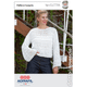 Pullover Lunaria/Sweater Knitting Pattern | Adriafil Elletra Super Chunky Knitting Yarn | Digital Download - Main Image