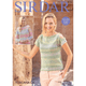Woman's Long And Short Sleeve Tops Knitting Pattern | Sirdar Toscana DK 8116 | Digital Download - Main Image