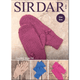 Women's Gloves Knitting Pattern | Sirdar Country Style DK 8183 | Digital Download - Main Image