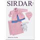 Baby Girl's Matinee Coat, Bonnet And Blanket Knitting Pattern | Sirdar No.1 Chunky 5188 | Digital Download - Main Image