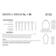 Women's Sweaters Knitting Pattern | Sirdar No.1 DK 8150 | Digital Download - Pattern Information