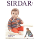 Babies And Girl's Cardigan And Bonnet Knitting Pattern | Sirdar Snuggly Baby Crofter DK 5154 | Digital Download - Main Image