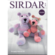 Crochet Mummy And Baby Bear Crochet Pattern | Sirdar Snuggly Rascal DK 5176 | Digital Download - Main Image