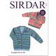 Baby Boy's And Boy's Cardigan Knitting Pattern | Sirdar Snuggly Rascal DK 5174 | Digital Download - Main Image