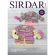 Baby Girl's Cardigan Knitting Pattern | Sirdar Snuggly Baby Crofter Chunky 4948 | Digital Download - Main Image