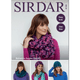 Woman's Accessories Knitting Pattern | Sirdar Bohemia Super Chunky 8156 | Digital Download - Main Image