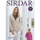 Women's Cardigan Knitting Pattern | Sirdar Temptation 8196 | Digital Download - Main Image
