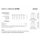 Woman And Girl's Gilets Knitting Pattern | Sirdar Alpine 8204 | Digital Download - Pattern Information