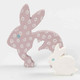 Made of Wood | 2-in-1 Ply Wood Bunnies |10.50 x 10 x 1.20cm | 2 pcs