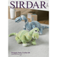 Dinosaur Knitting Pattern | Sirdar Snuggly Baby Crofter DK 5215 | Digital Download - Main Image