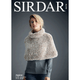 Woman's Shoulder Cape Knitting Pattern | Sirdar Alpine 8276 | Digital Download - Main Image