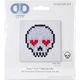 Sugar Skull | 3" x 3" Diamond Painting Kit Starter Set | Diamond Dotz 