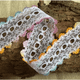  Essential Trimmings | Eyelet / Knitting in Lace | Multi-coloured Shades | Measured per Metre | Summer Mix
