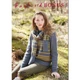 Women's Sweater And Scarf Knitting Pattern | Sirdar Hayfield Bonus DK 10044 | Digital Download - Main Image