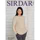 Ladies Sweater Knitting Pattern | Sirdar No.1 Chunky 10015 | Digital Download - Main Image