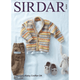 Baby Boy's Cardigan Knitting Pattern | Sirdar Snuggly Baby Crofter DK 5293 | Digital Download - Main Image