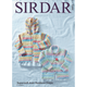 Girl's Jacket Knitting Pattern | Sirdar Supersoft Aran Rainbow Drops 2502 | Digital Download - Main Image