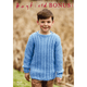 Boy's Sweaters Knitting Pattern | Sirdar Hayfield Bonus Aran 2506 | Digital Download - Main Image