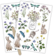 Wildflower Meadow, Special Edition | Hackney & Co | Craft Consortium | Rub On Transfers