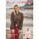 Woman's Cardigan Knitting Pattern | Sirdar Hayfield Bonus Aran & Bonus Aran Tweed 10073 | Digital Download - Main Image