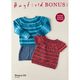 Children's Sweaters Knitting Pattern | Sirdar Hayfield Bonus Breeze DK 2523 | Digital Download - Main Image