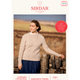 Women's Crew Neck Cable Sweater Knitting Pattern | Sirdar Haworth Tweed DK 10146 | Digital Download - Main Image