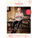 Women's Intarsia Argyll Sweater Knitting Pattern | Sirdar Haworth Tweed DK 10155 | Digital Download - Main Image