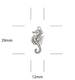 Ocean Tale | Clare Therese Gray | Craft Consortium | Metal Seahorse Charms