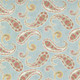 Promenade | 3 Sisters | Moda Fabrics | 44282-13 | Paisley Waltz, Sky